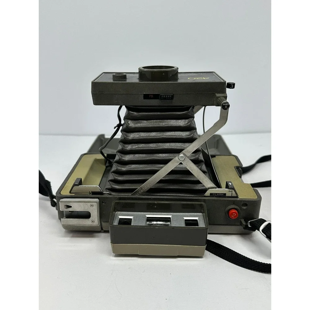 Polaroid 420 Automatic‎ Land Camera Vintage Folding Bellows Instant Film Camera
